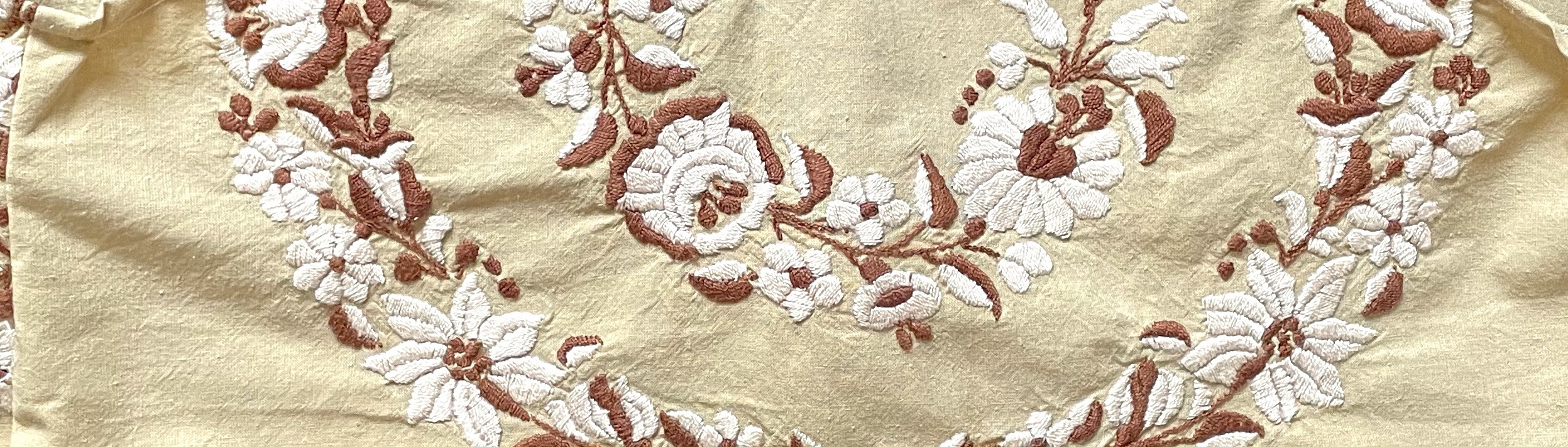 Hand embroidery vest